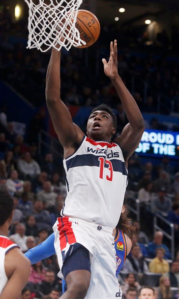 Bryant scores 21 points, Wizards top Thunder 97-85